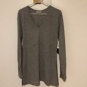 Zara Longsleev V Neck Top